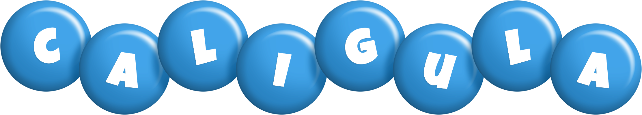 Caligula candy-blue logo