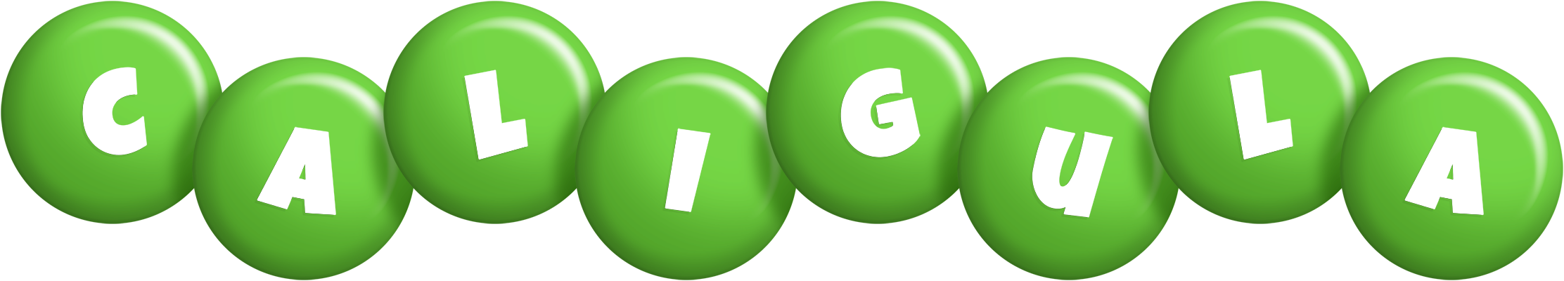 Caligula candy-green logo