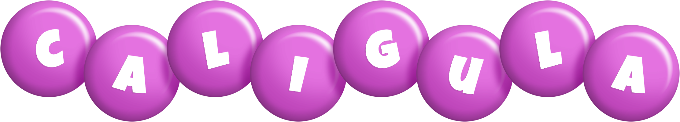 Caligula candy-purple logo