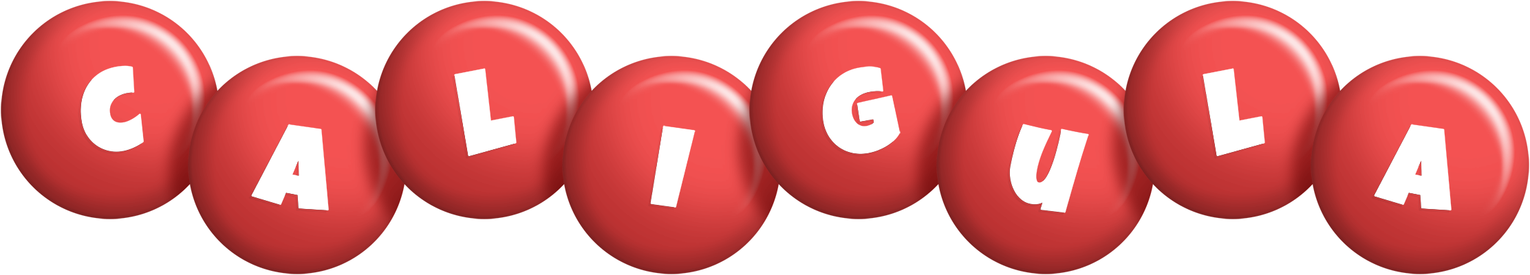 Caligula candy-red logo