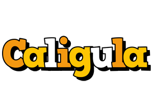 Caligula cartoon logo