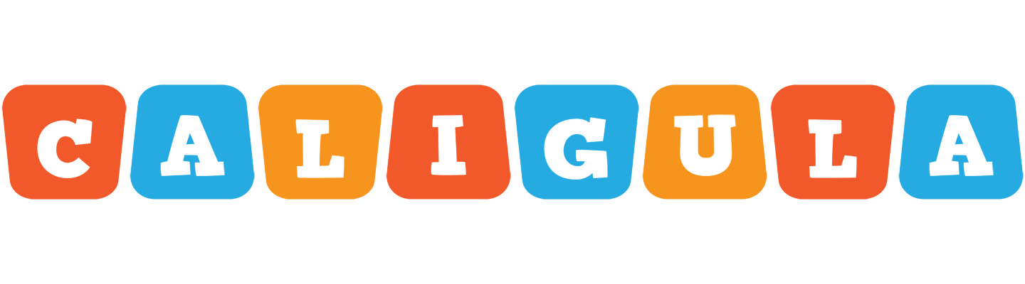 Caligula comics logo