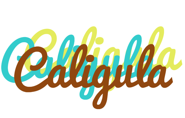 Caligula cupcake logo