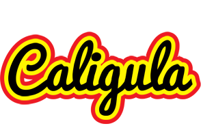 Caligula flaming logo