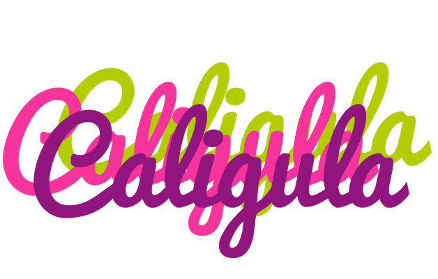 Caligula flowers logo