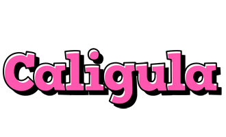 Caligula girlish logo