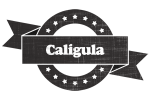 Caligula grunge logo