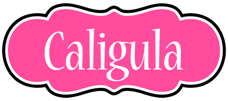 Caligula invitation logo