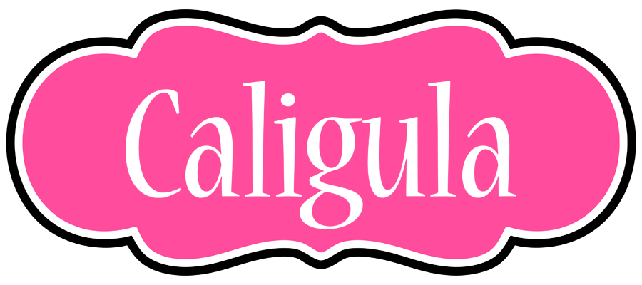Caligula invitation logo