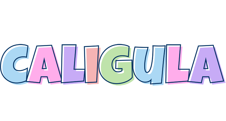 Caligula pastel logo