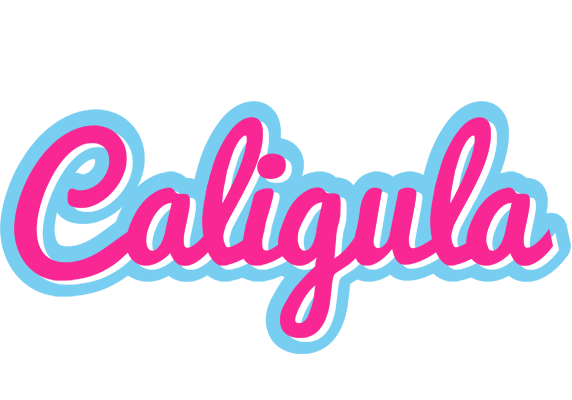 Caligula popstar logo