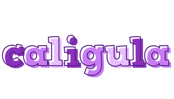 Caligula sensual logo