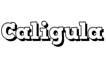 Caligula snowing logo