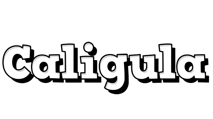 Caligula snowing logo