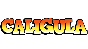 Caligula sunset logo