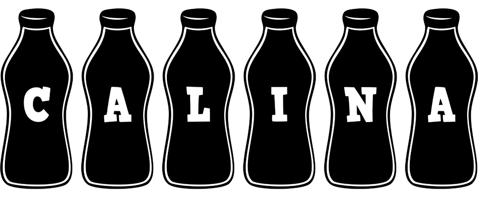 Calina bottle logo
