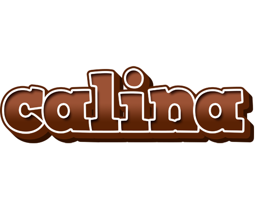 Calina brownie logo
