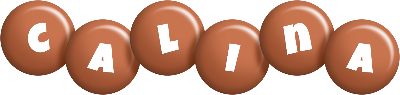 Calina candy-brown logo