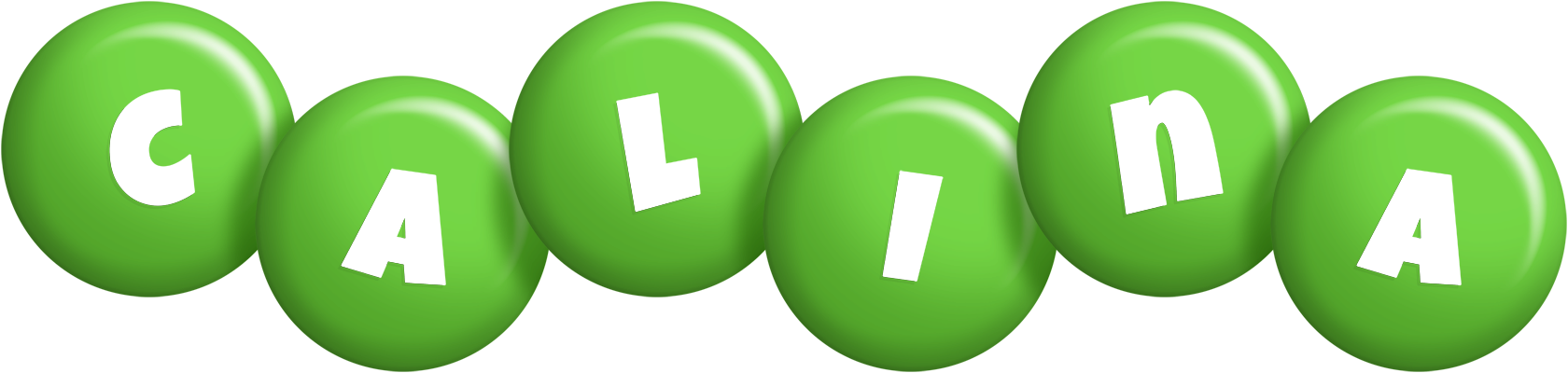 Calina candy-green logo