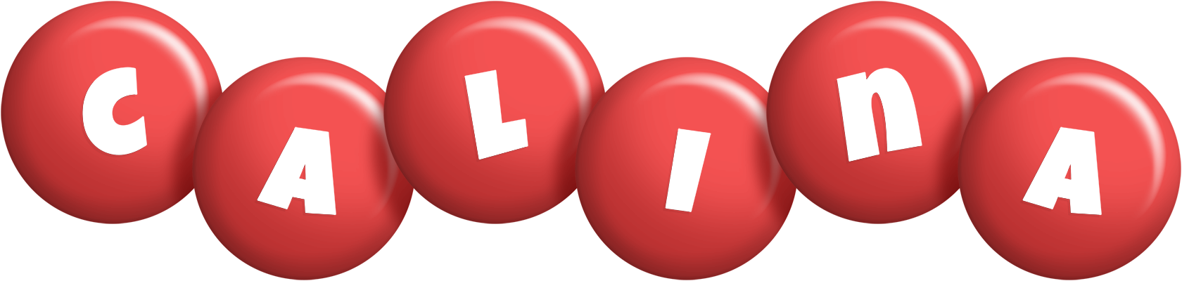 Calina candy-red logo
