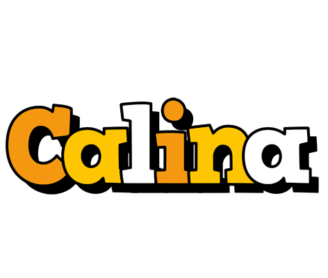 Calina cartoon logo