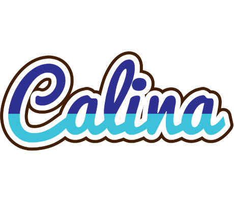 Calina raining logo