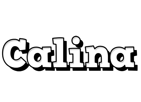 Calina snowing logo