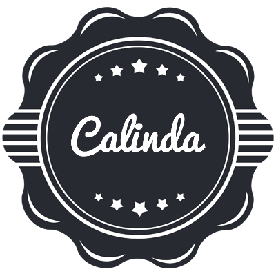 Calinda badge logo