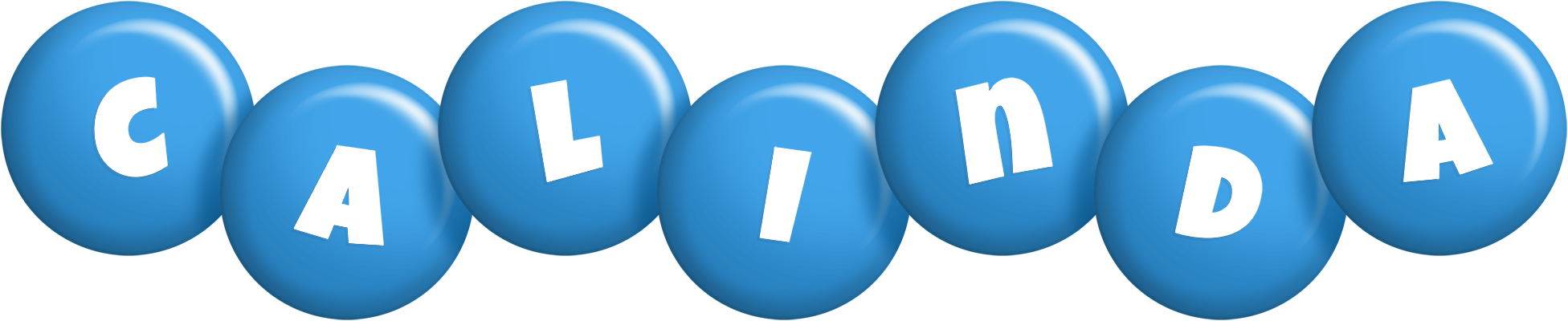 Calinda candy-blue logo