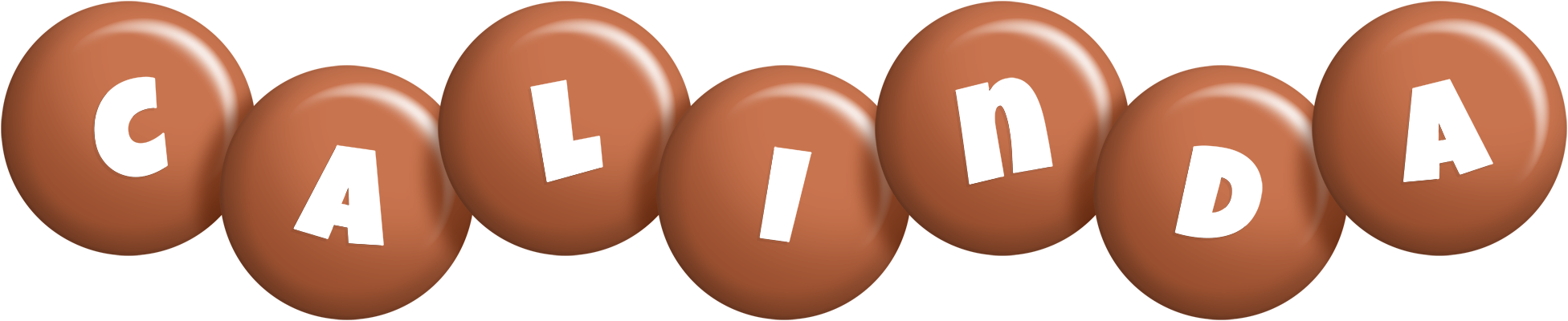 Calinda candy-brown logo