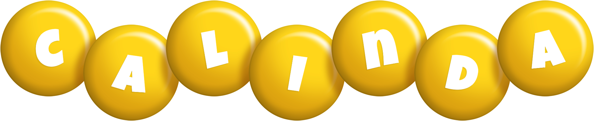 Calinda candy-yellow logo