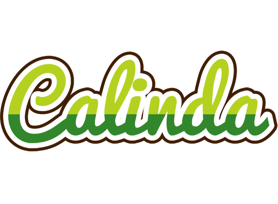Calinda golfing logo