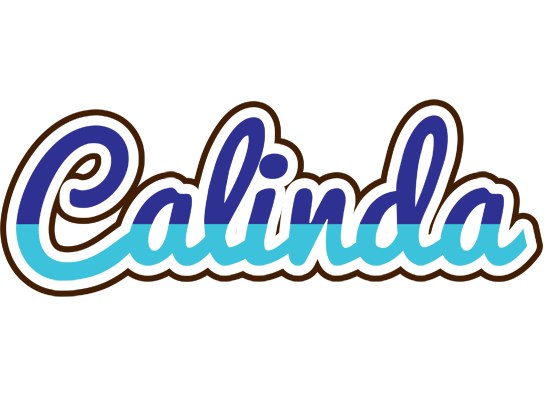 Calinda raining logo