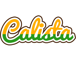 Calista banana logo