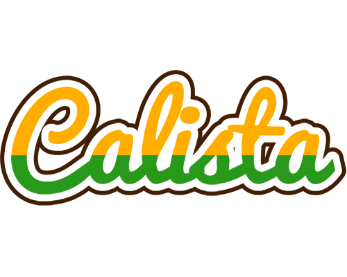 Calista banana logo