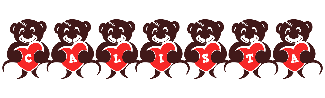 Calista bear logo