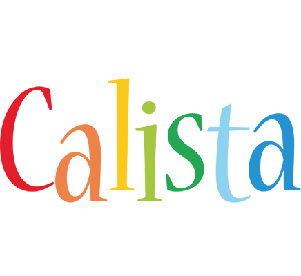 Calista birthday logo