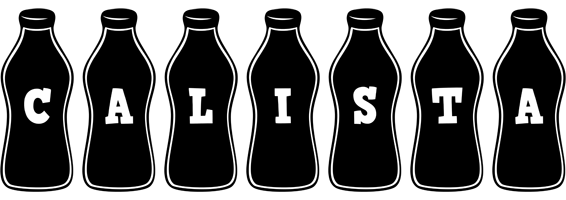 Calista bottle logo