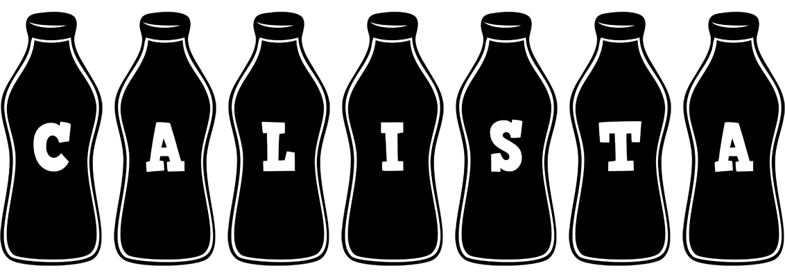Calista bottle logo
