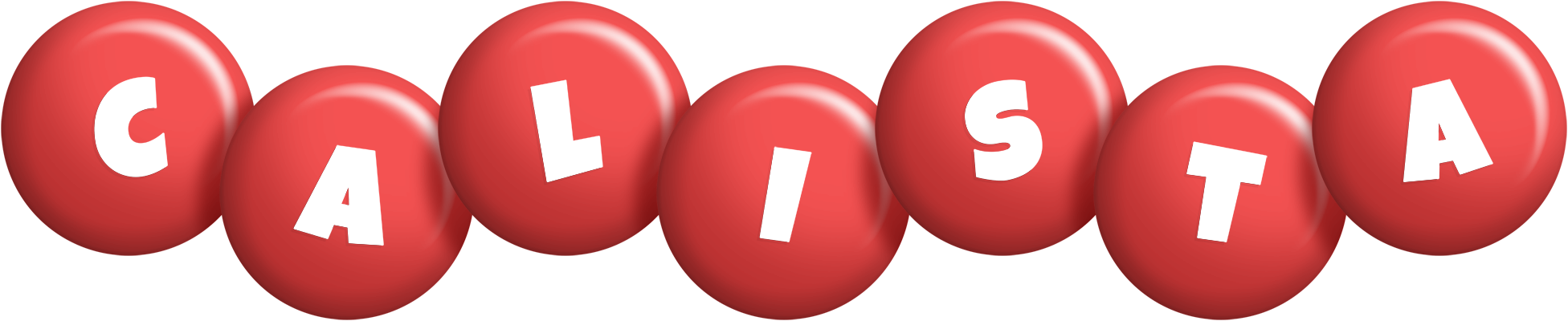 Calista candy-red logo