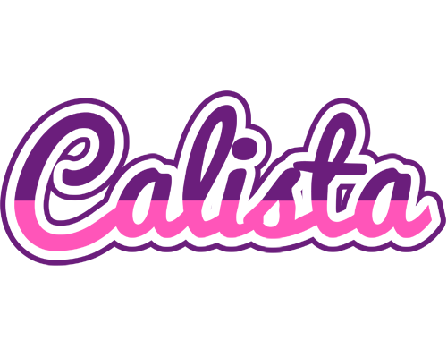 Calista cheerful logo