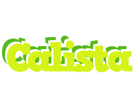 Calista citrus logo