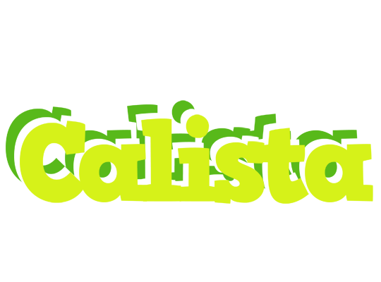 Calista citrus logo