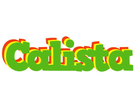 Calista crocodile logo