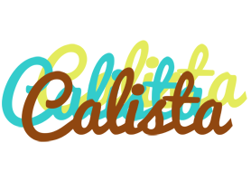 Calista cupcake logo