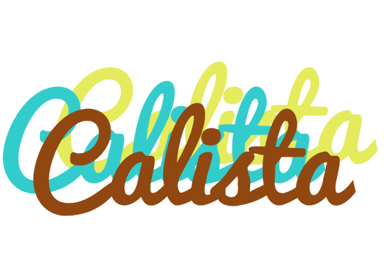 Calista cupcake logo