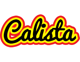 Calista flaming logo