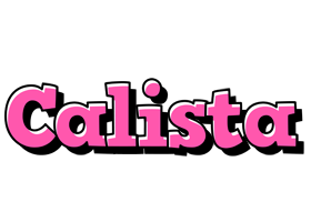 Calista girlish logo