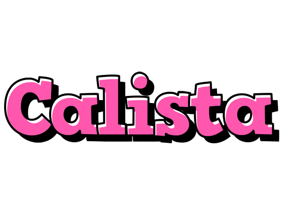 Calista girlish logo