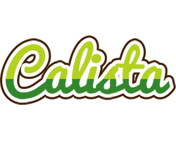 Calista golfing logo